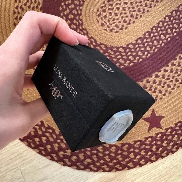 Rose Quartz four stack ring set - Picture 5 of 7